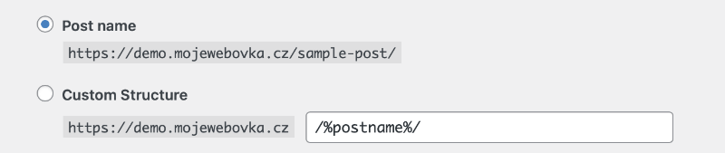 Default Post Name in WP.
