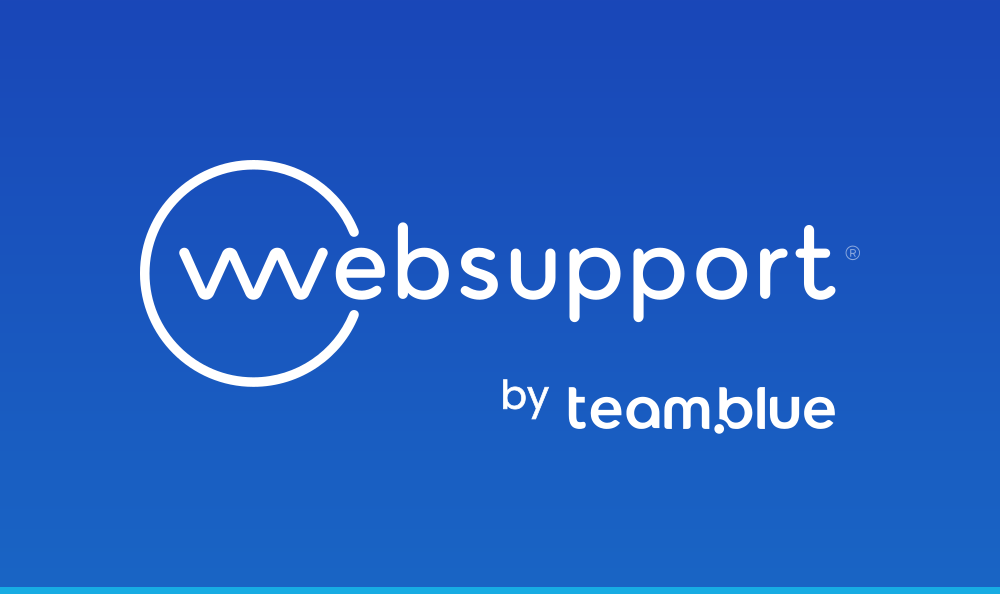 Logo poskytovatele Websupport.