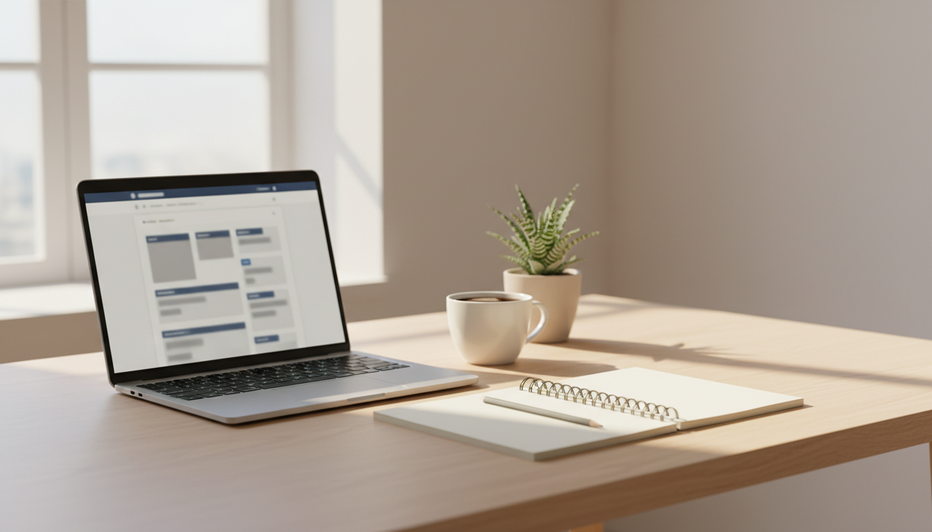 Stavba webu na notebooku — výroční sleva Divi